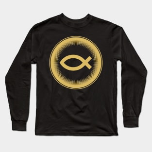 Christian fish Long Sleeve T-Shirt